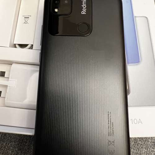 小米Redmi 紅米10A 2/32GB 已過保養 雙卡機 9成半新 指模開機 全套齊 太子或宋皇台...