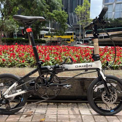 2024 最新款 頭柱內摺版馬甲線款 DAHON K3 PLUS 9速 16吋 碟剎 鋁合金 折叠車 送水...