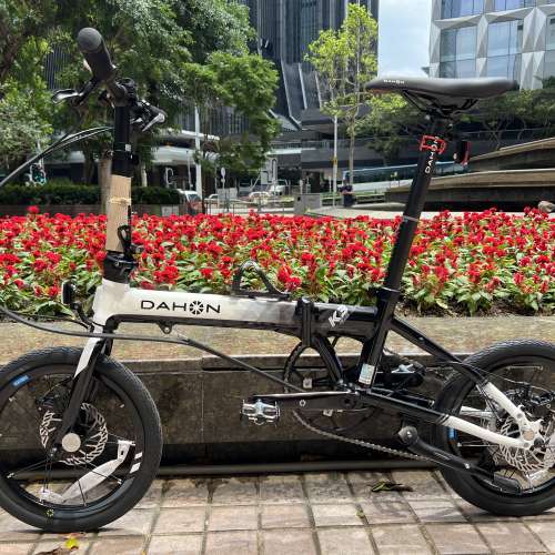 2024 最新款 頭柱內摺版馬甲線款 DAHON K3 PLUS 9速 16吋 碟剎 鋁合金 折叠車 送水...