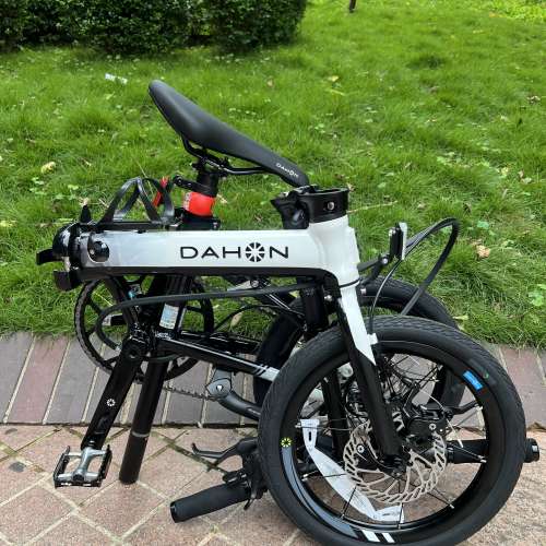 2024 最新款 頭柱內摺版馬甲線款 DAHON K3 PLUS 9速 16吋 碟剎 鋁合金 折叠車 送水...