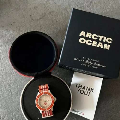 歐米茄聯名手錶&ldquo;北氷洋&rdquo;