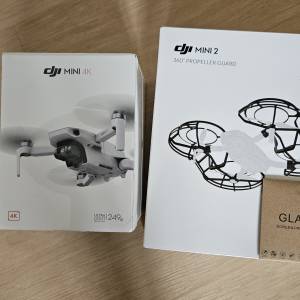 全新未開DJI Mini 4k mini 2 drone 無人機