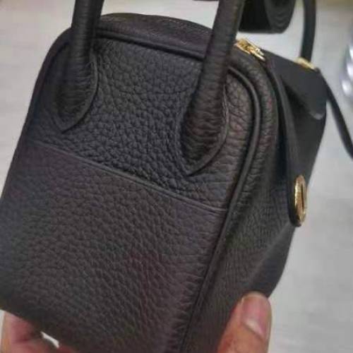 Hermes black mini Lindy