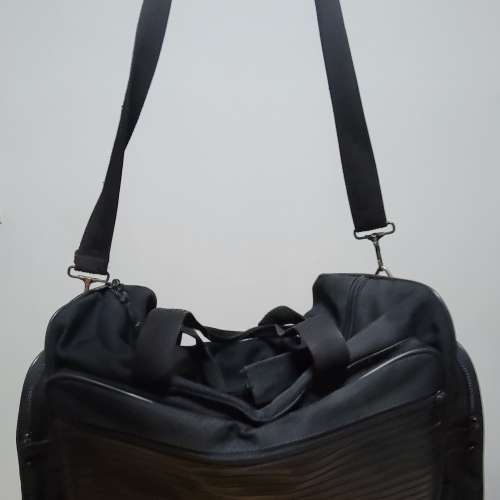 1980 年時代 黑色 尼龍 牛津布 斜挎單肩包 手提袋 (男女合用) 肩帶 Hand Carry Bag...