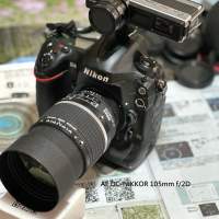 Repair Cost Checking For NIKON AF DC-NIKKOR 105mm f/2D Lens Crash 抹鏡、光圈維...