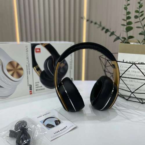 JBL LIVE650 BTNC無線藍牙頭戴式耳機 降噪魔音大耳機