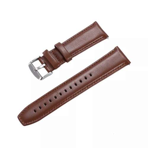 GARMIN/SAMSUNG/TICWATCH/HUAWEI leather quick release watch strap 代用真皮快拆錶...