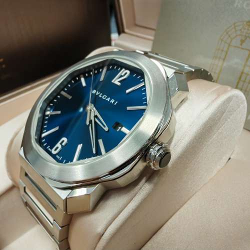 BVLGARI 寶格麗 Octo Roma 藍面 41mm