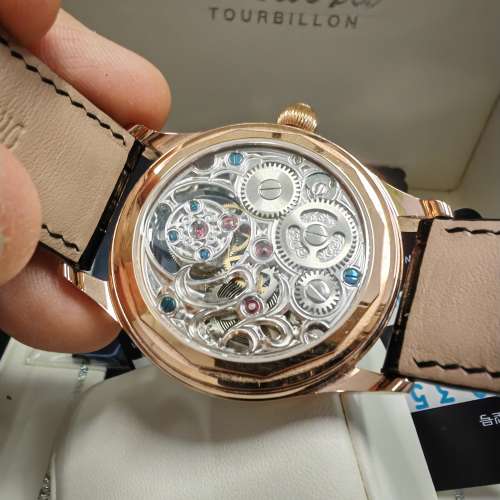 豪法 陀飛輪 玫瑰金