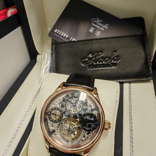 豪法 陀飛輪 玫瑰金