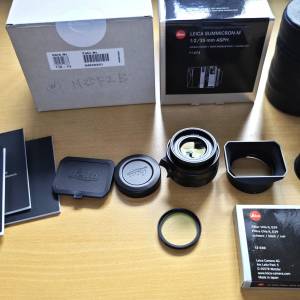 Leica Summicron-M 35mm f/2 ASPH ２代 11673 送 Leica Filter
