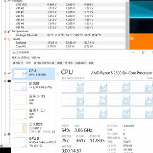 AMD Ryzen 5 2600 CPU 連風扇