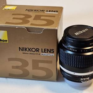 [極新 full set] Nikon AIS 35mm F1.4
