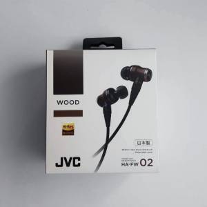 JVC HA-FW02 木質振膜Wood系列入耳式耳機