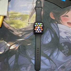 Apple Watch Series 7 (GPS+流動網絡) 45mm 午夜暗色鋁金屬錶殼 配 運動錶帶