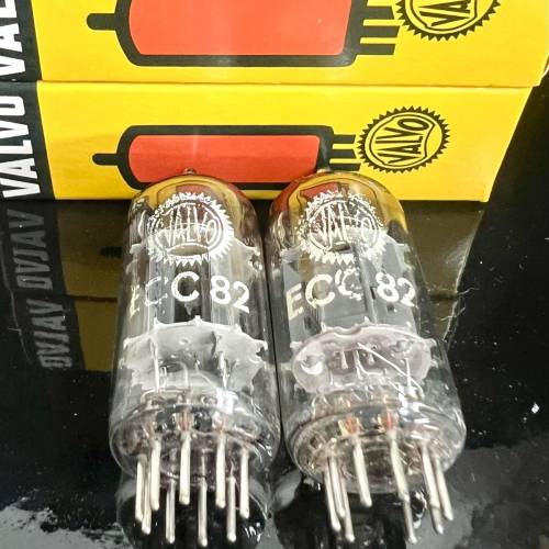 12au7飛利浦富豪細圓環短灰屏十字頂部荷蘭1962同年製造一對