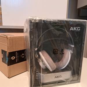 100% 全新未開封 AKG K701 開放式監聽耳機