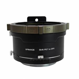 Xpimage Locking Adapter For PENTAX 67 (P67) Lens To Fujifilm G-Mount  - Shift