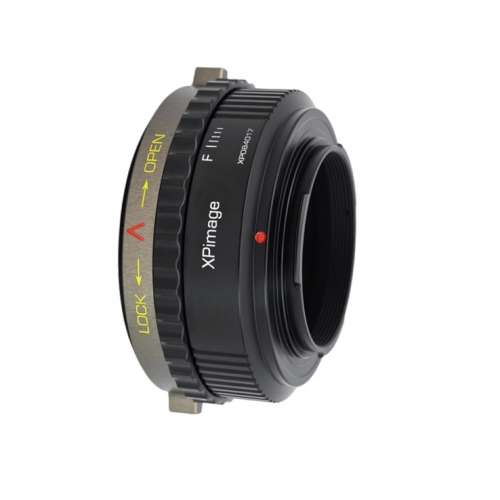 Xpimage Locking Adapter For Nikon F Mount G-Type D/SLR Lens To Fujifilm X-Mount