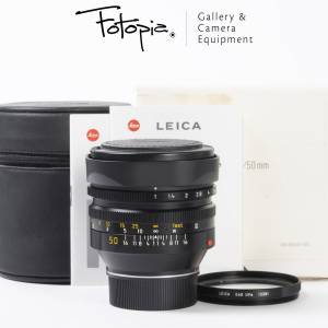 || Leica Noctilux-M 50mm F1.0 - v4 / Built-in-hood / E60, full packing & UVa ||