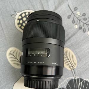 Sigma 35mm F1.4 Art EF Canon