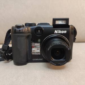 Nikon Coolpix P6000 新淨1/1.72"大 CCD相機 數碼相機 CCD Camera 等效28–112mm 手...
