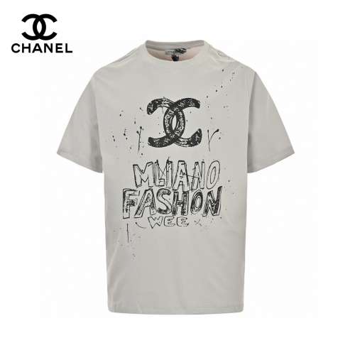 Chanel/香奈儿 24ss 涂鸦字母短袖