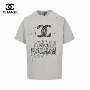 Chanel/香奈儿 24ss 涂鸦字母短袖