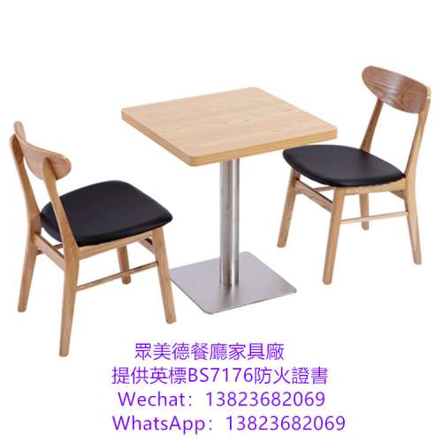 防火膠板餐枱訂製,港式餐廳餐桌檯子訂做,木紋防火板桌子批發,港式西餐茶餐廳桌椅加工...