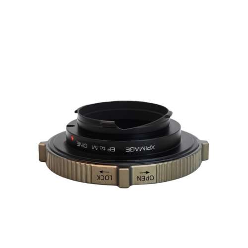 XPimage Locking Adapter For Canon EOS (EF & EF-S) Mount D/SLR Lens To Leica M