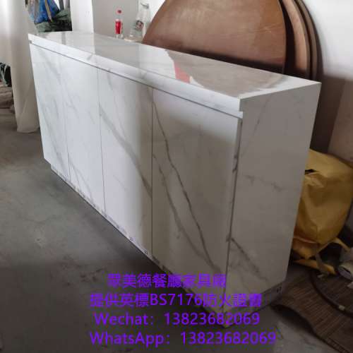 防火膠板餐檯櫃製造工廠,木製櫃子自然色,掛櫃長條櫃訂製,餐邊櫃加工廠,生產各種防火...