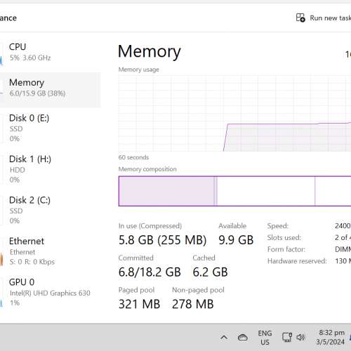 Lenovo ThinkCentre M720s i3-8100, 16GB Ram, 512GB SSD