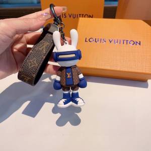 Louis Vuitton LV兔子公仔鑰匙圈 可拆卸當汽車擺飾