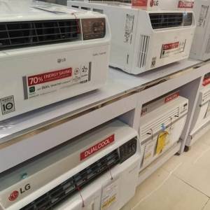 LG air conditioner with dual inverter compressor