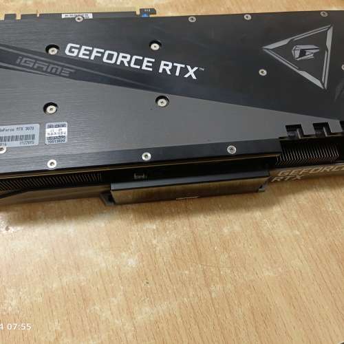 I Game 火神帶屏幕RTX3070 超級新可試卡