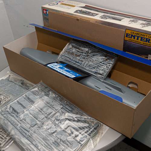 100%全新企業號航空母艦Tamiya 78007 1/350 CVN-65 Enterprise U.S. Aircraft Carrier