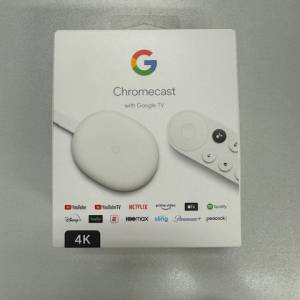 Google Chromecast with Google TV (4K) 谷歌 電視 盒子 安卓 智能電視