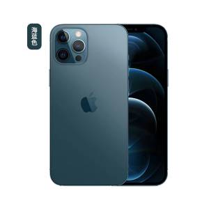 16-蓝色苹果Appl Iphone12Pro双卡有面容-256GB【99新】细微使用-全网通5G