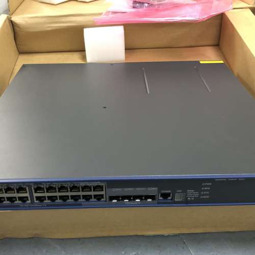 全新 庫存 HUAWEI Quidway S5624P 24口交換機 L3 原箱