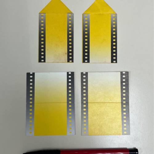 嘉禾電影 迷你小卡 咭 菲林信封 Golden Harvest mini card with film envelope