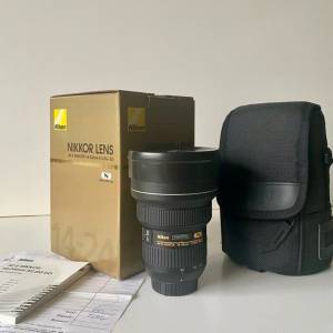 9成新 Nikon af-s 14-24mm F/2.8 G