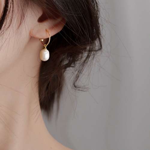 珍珠耳飾Q