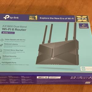 TP-link AX1800 Dual Band Wi-Fi 6 router Archer AX23