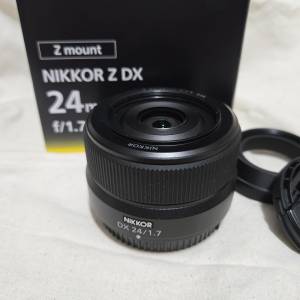全新Nikon NIKKOR Z DX 24mm F1.7