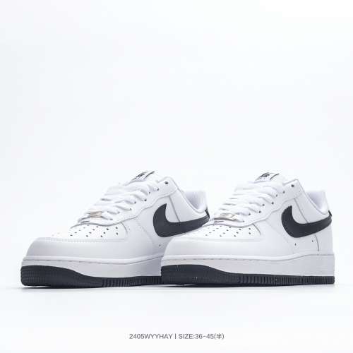 耐吉Nike Air Force 1’07 Low"White/Black"空軍一號經典低幫百搭休閒運動板鞋