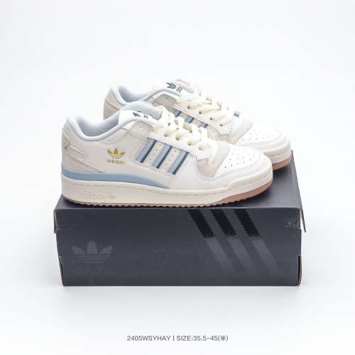 阿迪達斯adidas Originals Forum 全新配色Forum Low入誕生於1984年的經典復古籃球鞋