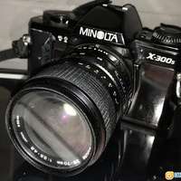壞Minolta x-300s 菲林相機連鏡頭