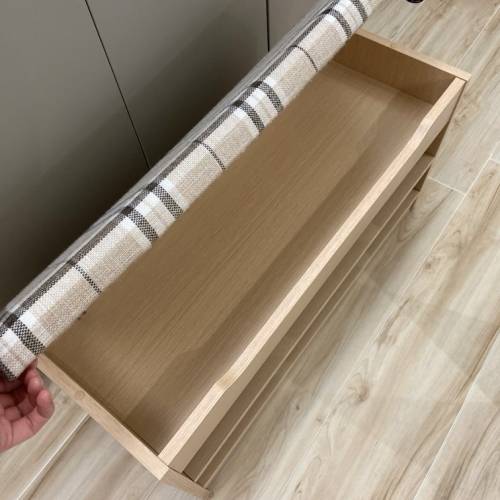 木鞋架儲物櫃連凳