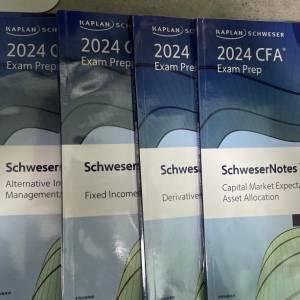 Kaplan CFA Level 3 2024年最新版 Book+Quicksheet