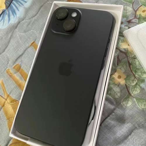 苹果Apple iphone 15 黑色 256GB